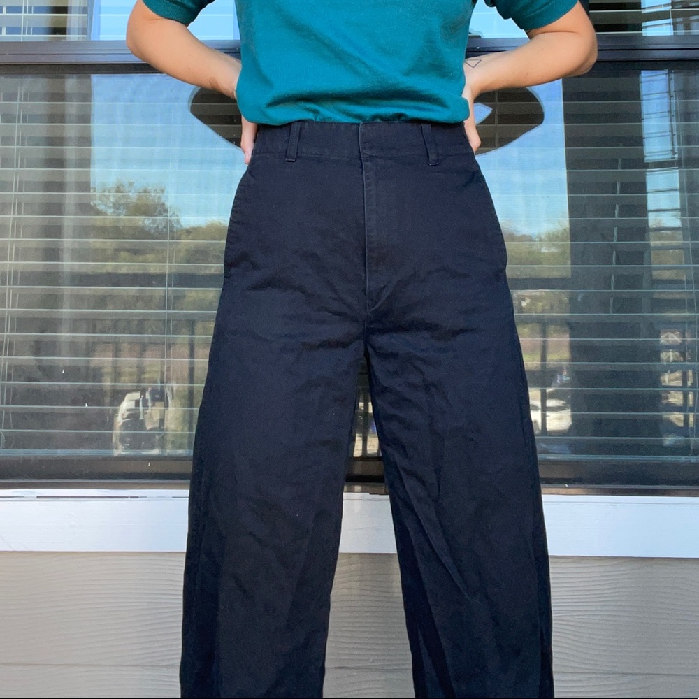 Uniqlo Wide-Fit Curved Pants